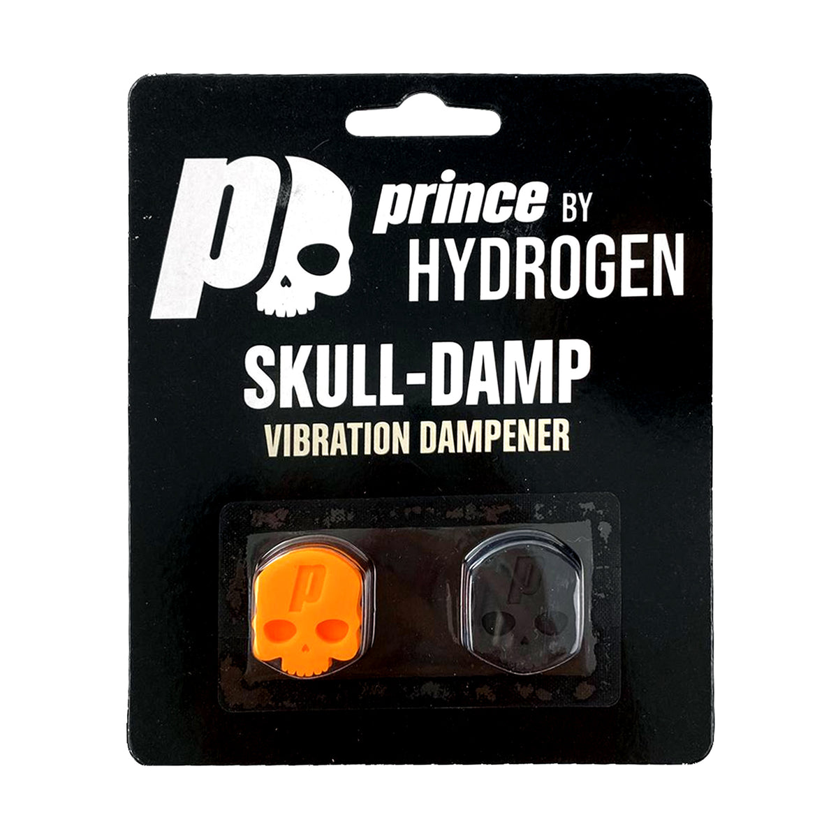 Antivibrador Tenis Calavera Naranjo/ Negro