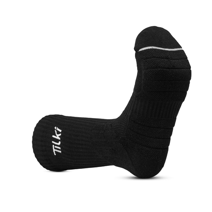 Calcetín Crew D2 Tilki Lehinde negro